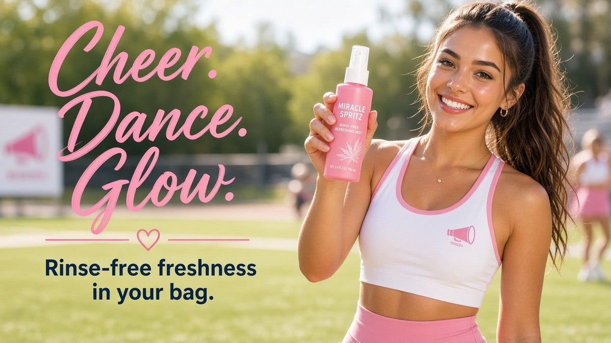 Cheer glow soft silky body mist — Miracle Spritz Strawberry Spring Champagne