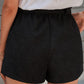 Paperbag Waist Belted Pocket Shorts - fashion