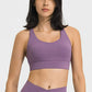 Breathable Crisscross Back Sports Bra - Purple / 4 - fashion